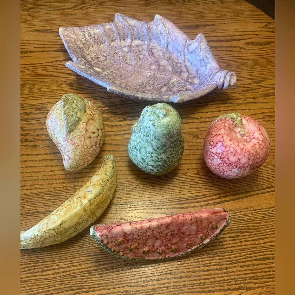 Home Decor Fruit Plate 20x14 - Picture 2 of 10